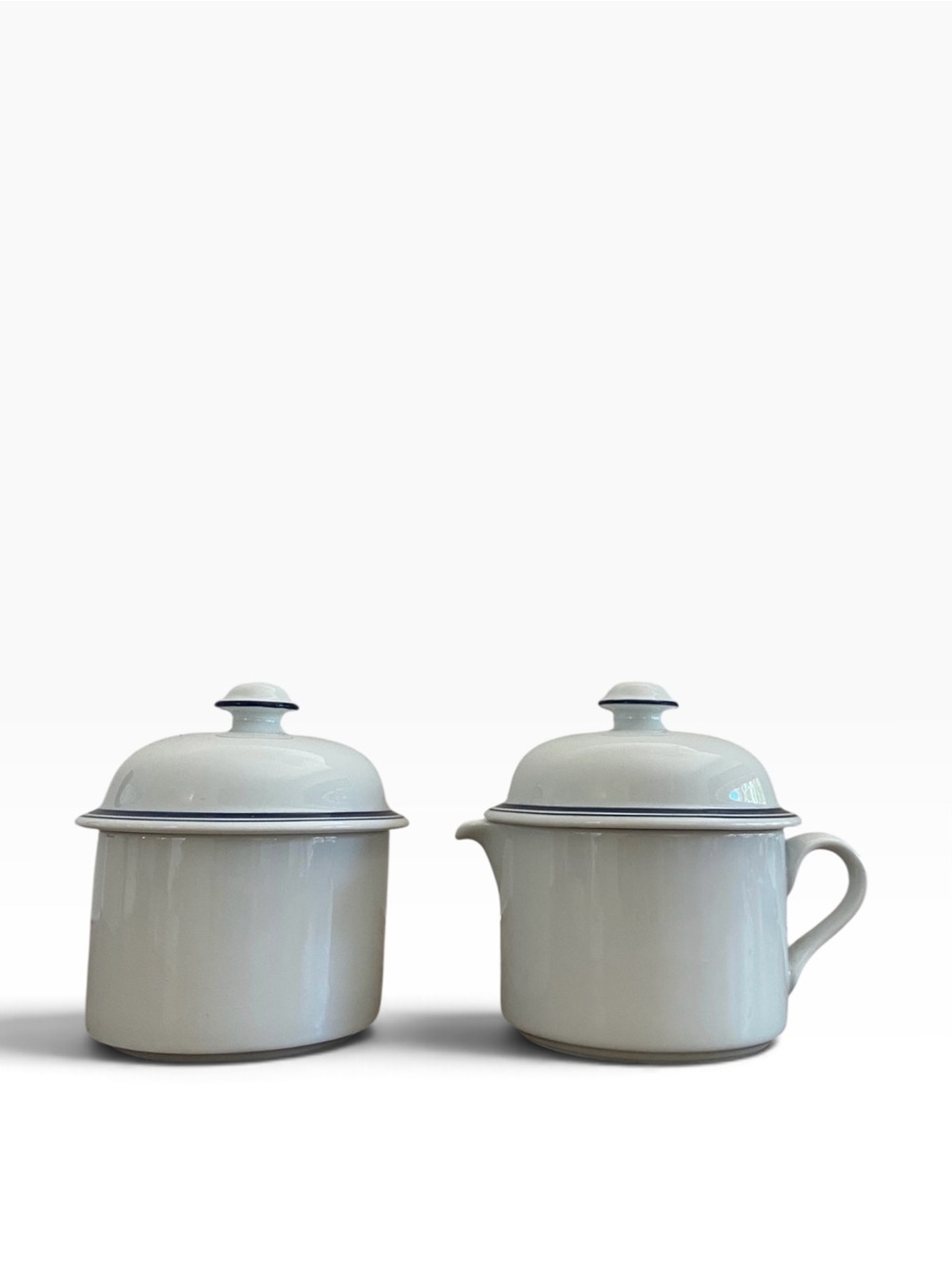 Vintage Dansk Bistro Creamer and Sugar Bowl Set